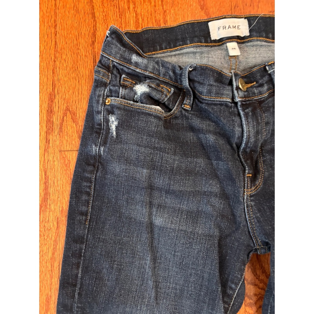 Frame Le Garçon Crop Jeans Size 26 - Picture 4 of 10